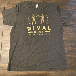Rival Bros Coffee T-shirt. Size XL